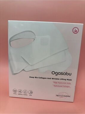 Ogasabu Deep Bio Collagen Anti-Wrinkle Lifting Mask White
